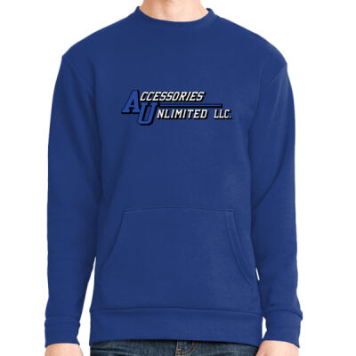 Accessories Unlimited - Unisex Long Sleeve Crew with Pocket Thumbnail